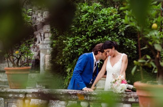 secret garden wedding in Italy