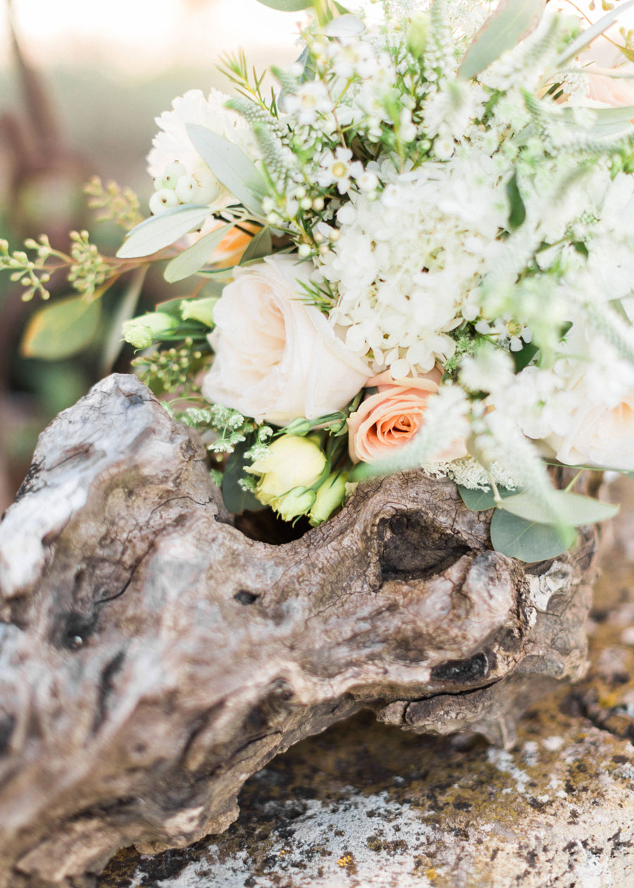 organic bridal bouquet